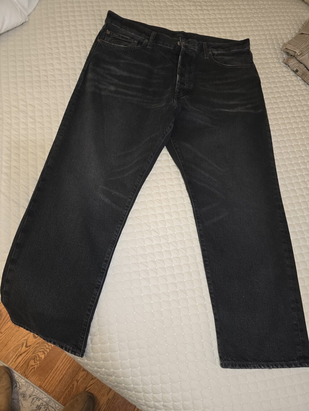 36W/30L - Ralph Lauren Men Vintage Classic Black Relaxed Jeans.(GREAT CONDITION)